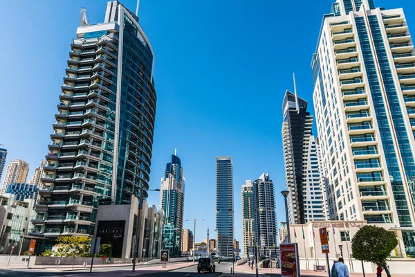 Dubai Egyesült Arab Emírségek 2020 Január Dubai Marina — Stock Fotó