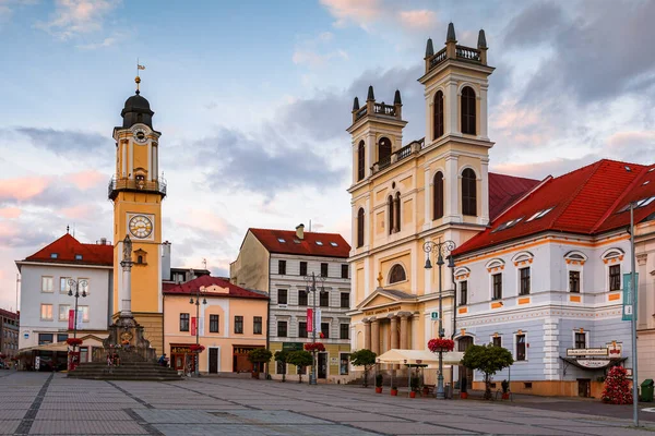 Banska Bystrica Slovaquie Juillet 2018 Place Principale Banska Bystrica Slovaquie — Photo