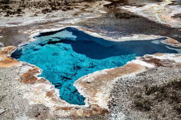 Wunderschöne Landschaft Des Yellowstone Nationalparks — Stockfoto