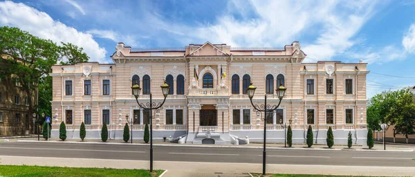 Izmail Ucrania 2020 Antiguo Palacio Avenida Suvorov Ciudad Izmail Ucrania — Foto de Stock