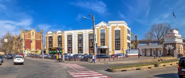 Odessa Ucrânia 2020 Praça Alfândega Odessa Porto Marítimo Comercial Odessa — Fotografia de Stock