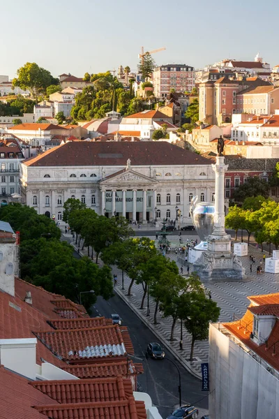 Hermosa Vista Los Antiguos Edificios Históricos Ciudad Plaza Pública Centro — Foto de Stock