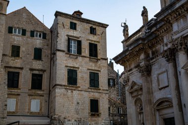 Venedik, İtalya dolaylarında Eylül 2017: Roma şehrinin caddesi, Roma 'nın başkenti.