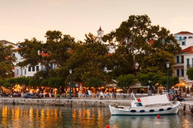 Barselona şehrinin güzel manzarası