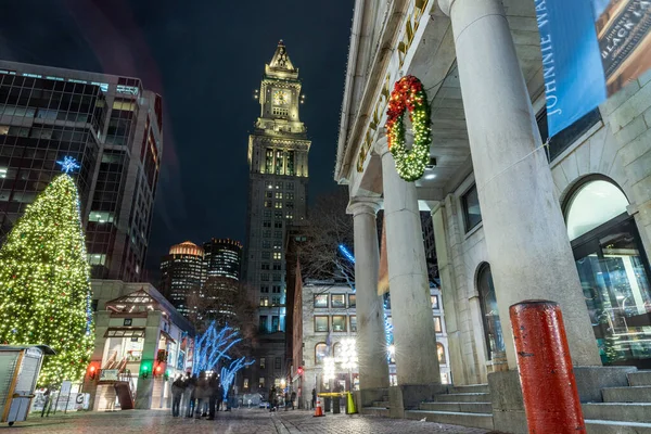 Gyönyörű Kilátás Nyílik Városra Bostonban Massachusetts Usa — Stock Fotó