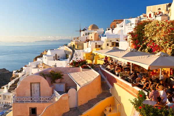 stock image beautiful view of the old town of oia, santorini, greece