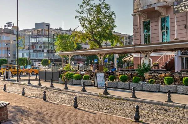 Canakkale Turkiet 2019 Gator Canakkale Stad Turkiet Solig Sommarmorgon — Stockfoto