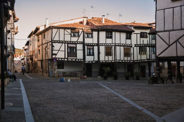 Straßen Von Covarrubias Einem Berühmten Dorf Burgos Spanien — Stockfoto