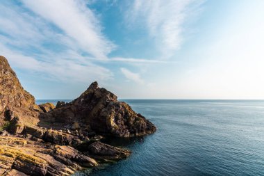 St Abbs kıyı yolu, İskoçya
