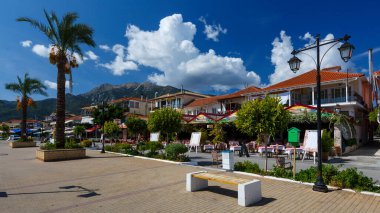 Barselona şehrinin manzarası