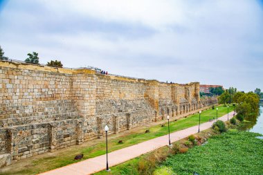 Yazın antik Roma forumunun kalıntıları.