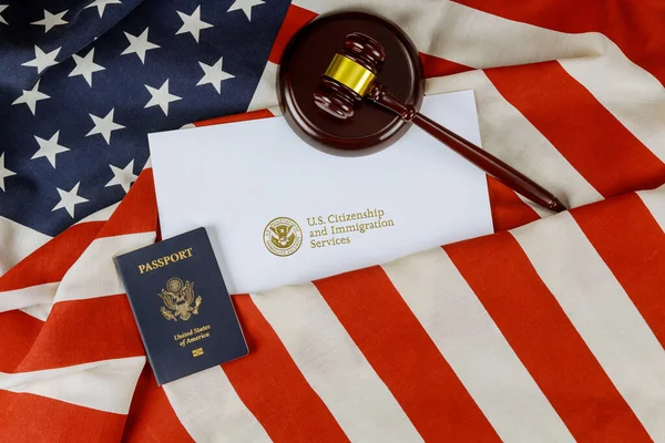 Official Department Uscis Department Homeland Security United States Citizenship Immigration — Stock Photo, Image