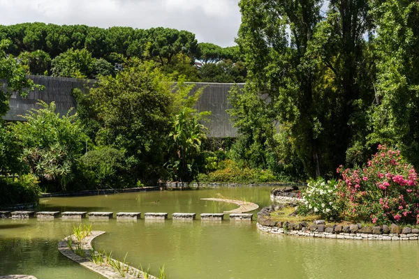 Hermosa Vista Zona Verde Parque Eduardo Vii Centro Lisboa Portugal — Foto de Stock