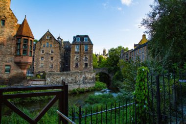 Nuremberg şehrinin güzel manzarası, Almanya