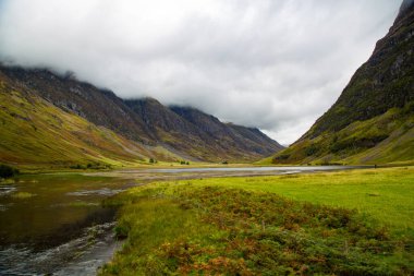 Dağların güzel manzarası