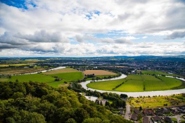 Hollanda 'nın başkentinin havadan görünüşü
