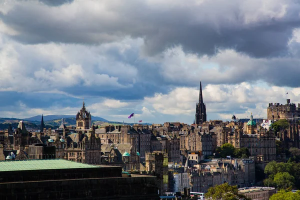 Edinburgh Scotland May 2019 Panoramic View City London — стоковое фото