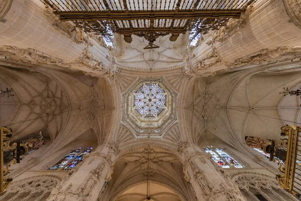 Gotiska Kupolen Burgos Katedral Spanien — Stockfoto