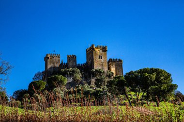 San Marino şatosunun güzel manzarası