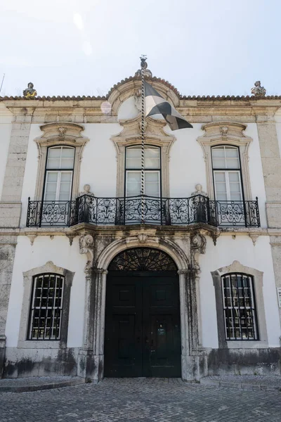 Beautiful View Old Historic City Museum Building Central Lisbon Portugal — Stock Photo, Image