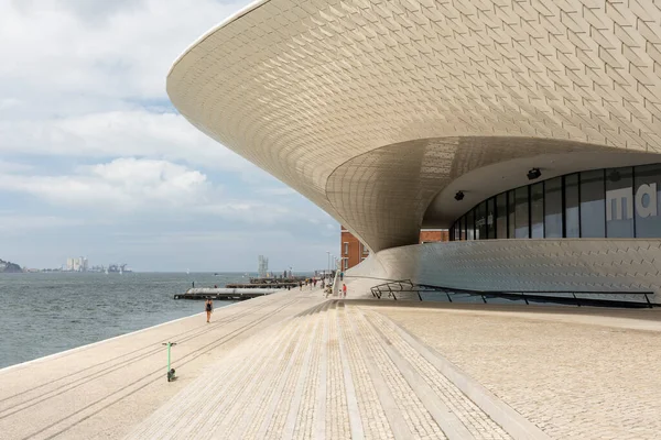 Bela Vista Para Edifício Cidade Museu Arquitetura Moderna Centro Lisboa — Fotografia de Stock