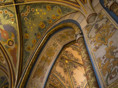 Art Nouveau, Saints Peter and Paul Basilica, Prague.