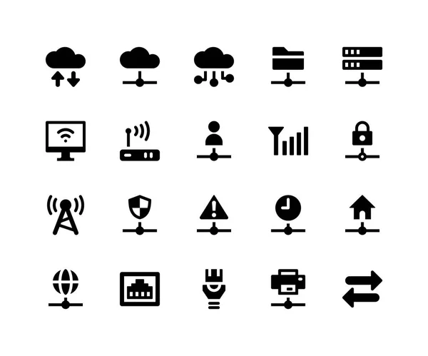 Ağ Glyph Simgeleri
