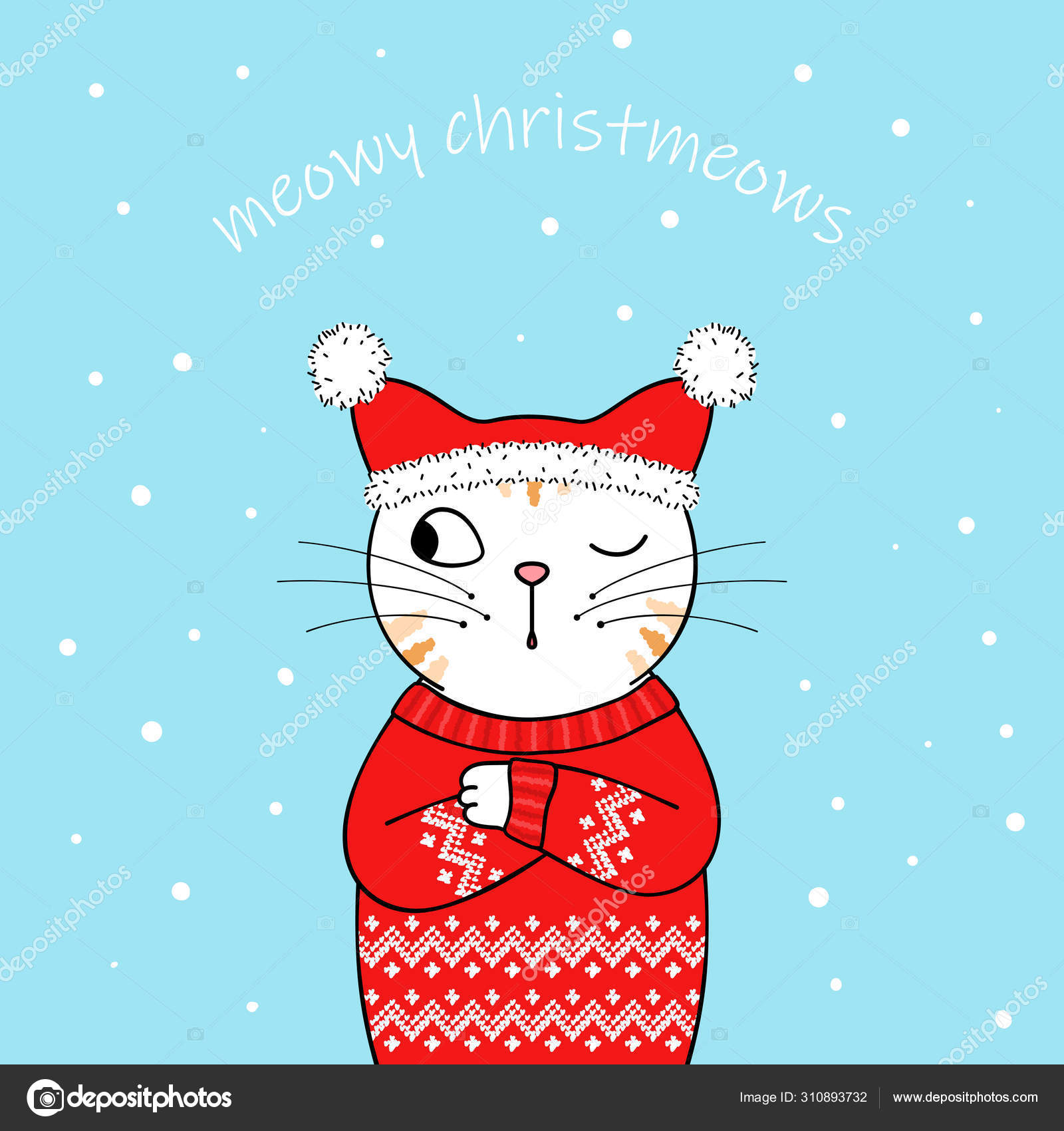 かわいい猫のキャラクター ストックベクター C Nonikastar 310893732 かわいい猫のキャラクター ストックベクター C Nonikastar 310893732