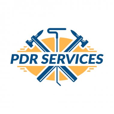 Paintless Dent Repair logosu, Pdr servis logosu, otomotiv şirketi