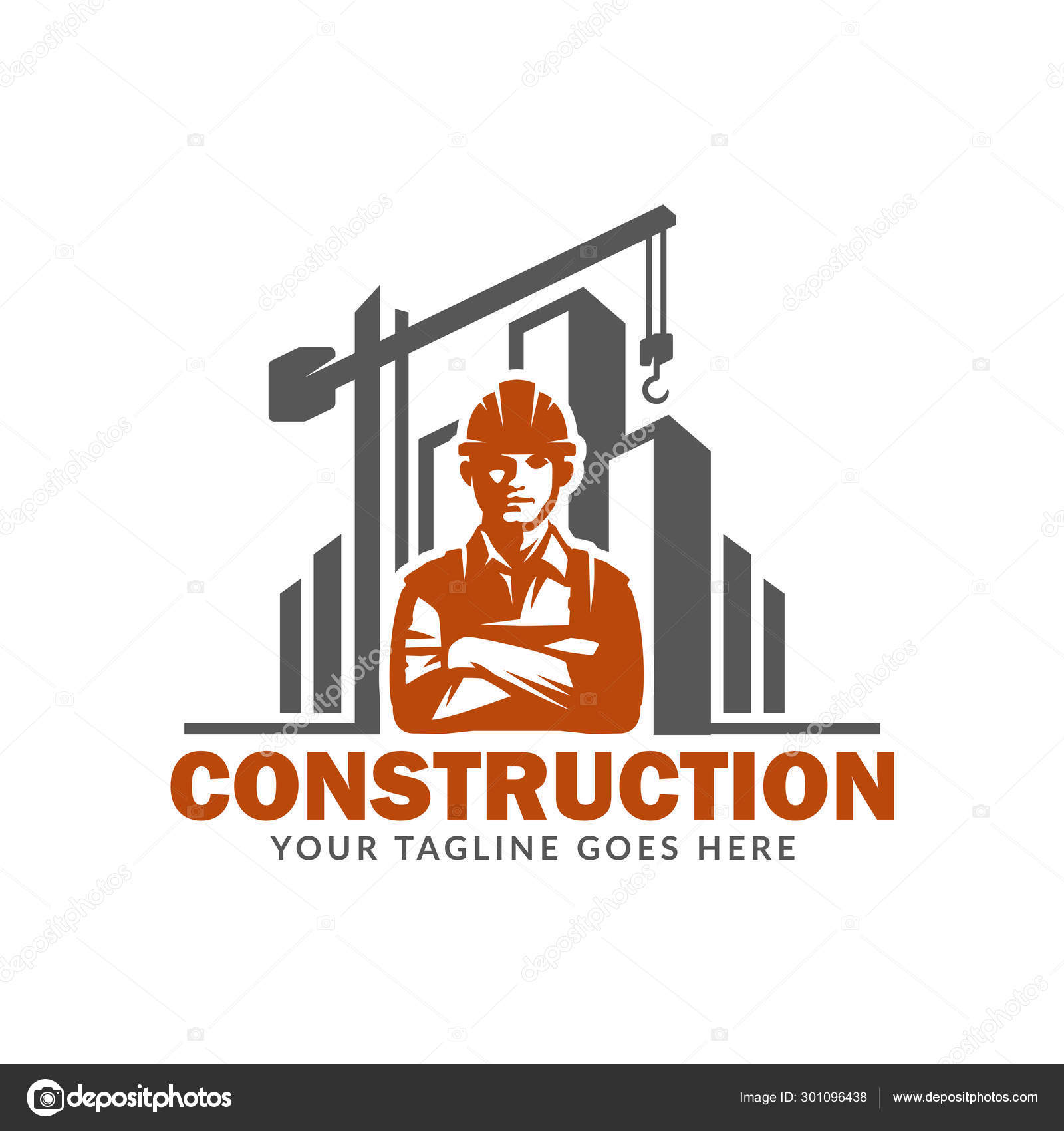 Vector of Construction Logo Design Template, suitable for Construction ...