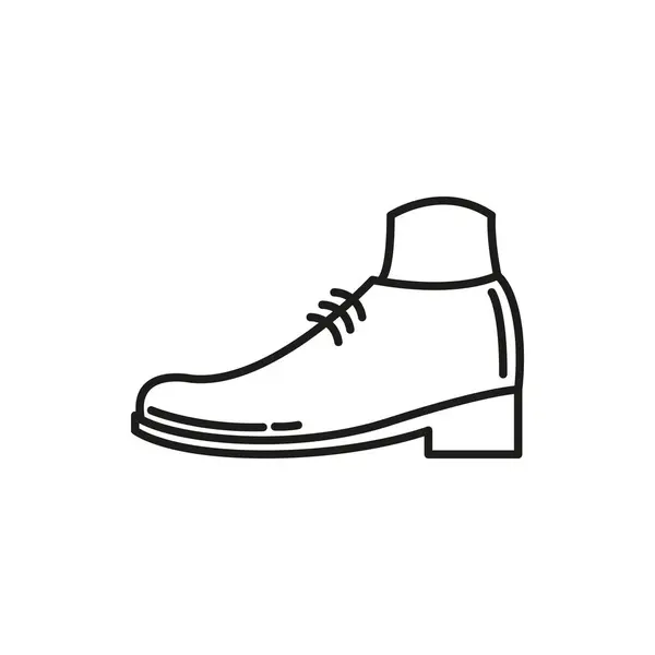 Basit Ayakkabı Nce Satırı Simge Vektörü Resimlendirme Grafiksel Tasarımı Telifsiz Stok Vektörler