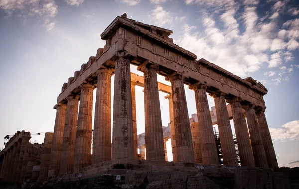 Tempel Van Het Parthenon Athene — Stockfoto
