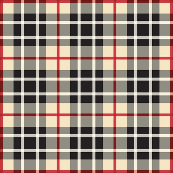 Vektor Anglické Tartan Vzor — Stock fotografie