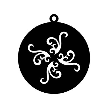 Lazer kesim tasarım siyah ve beyaz Fleur-de-Lis süsleme kolyesi. 25