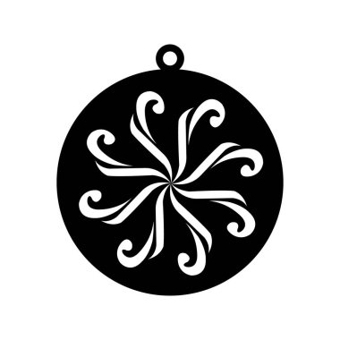 Lasercut Tasarım Siyah ve Beyaz Fleur-de-Lis Süsleme Kolyesi. 30