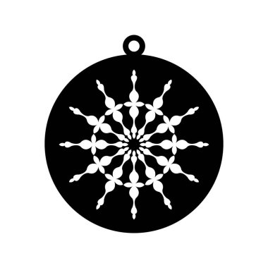 Lasercut Tasarım Siyah ve Beyaz Fleur-de-Lis Süsleme Kolyesi. 38