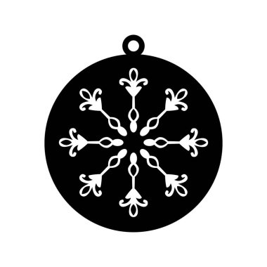 Lasercut Tasarım Siyah ve Beyaz Fleur-de-Lis Süsleme Kolyesi. 49.