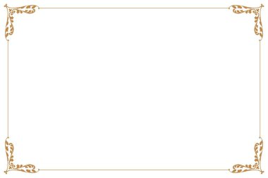 Süslü vintage çerçevelerin elementleri. Sınır altın çizgileri izole edilmiş girdaplar, çiçek motifleri. Tebrik kartları için tasarım baskısı, düğün davetiyeleri, restoran menüsü, kraliyet sertifikaları. 966 'yı ayarla