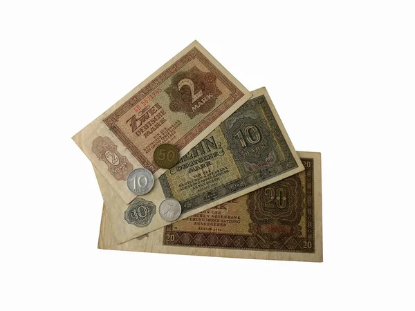 Money Portugal 1960 1970 Isolated White Background — Stock Photo, Image