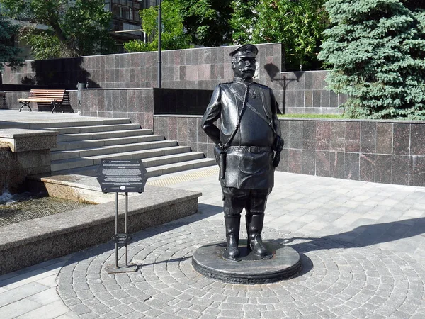 Saratov Russie Mai 2019Monument Policier Saratov Honneur Fait Que Non — Photo