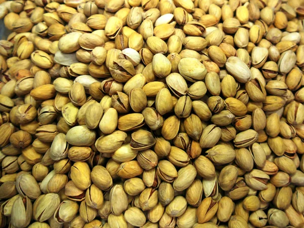 Heap Many Pistachios Shell — Stock Photo, Image