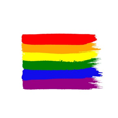 Gökkuşağı lgbt bayrağı. Gurur günü arka plan
