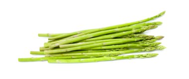 Kuşkonmaz beyaz arkaplanda izole