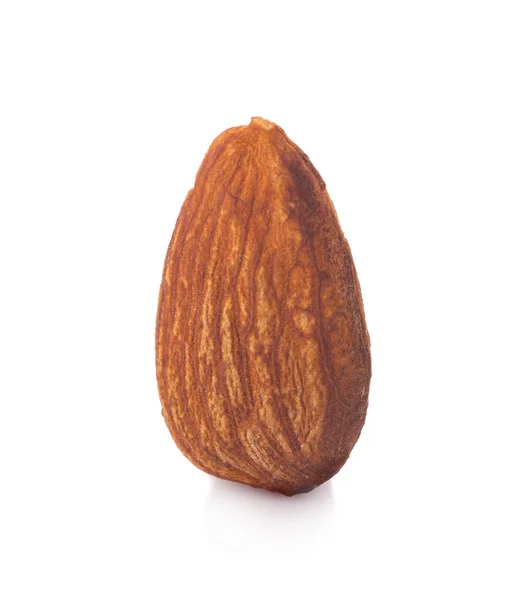 Almonds Seed Isolated White Background — Stock Photo, Image