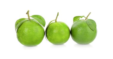 IME narenciye beyaz arka plan üzerinde bir izole meyve