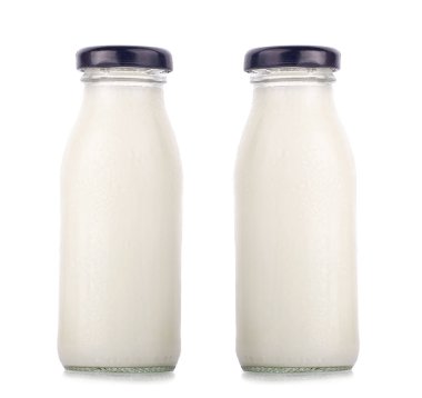 Yalıtılmış bir şişe süt