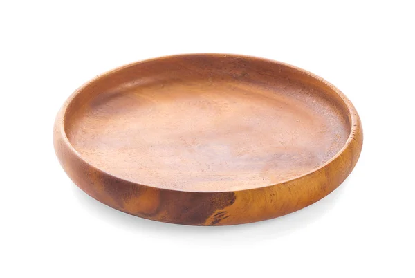 Beyaz zemin üzerinde tahta plaka