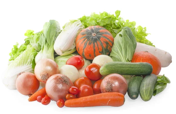 유기농 야채와 과일의 — 스톡 사진