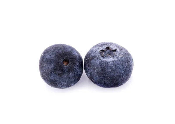 Blueberry Fresh Berries Isolated White Background — Stock Photo, Image