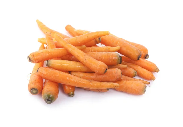 Carota Con Sfondo Bianco — Foto Stock